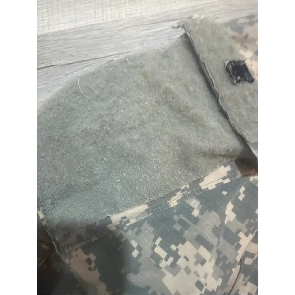 Shirt Coat U.S. Army Combat Military Top Digital Large Short Camo Full Zip M